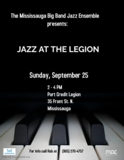 Jazz at the Legion - September 25